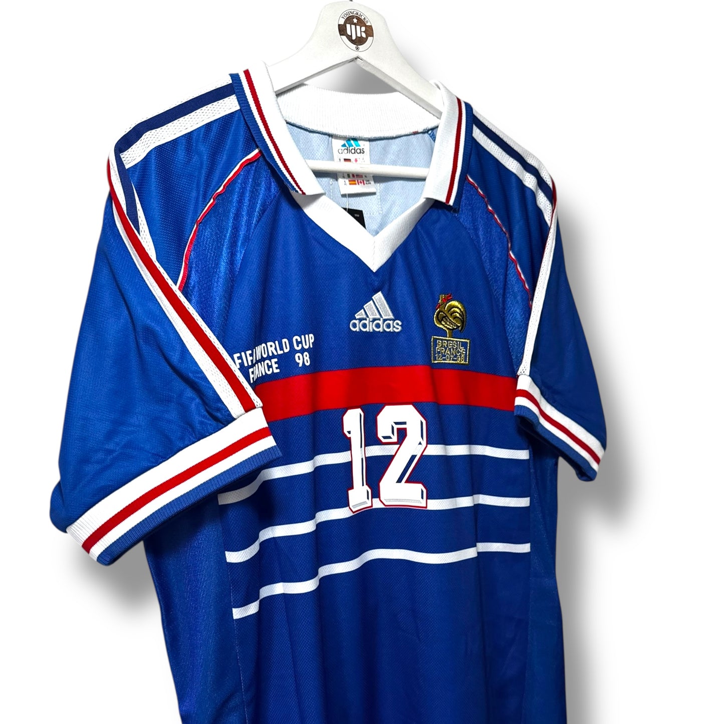 YK Henry France 1998 World Cup retro Home Jersey
