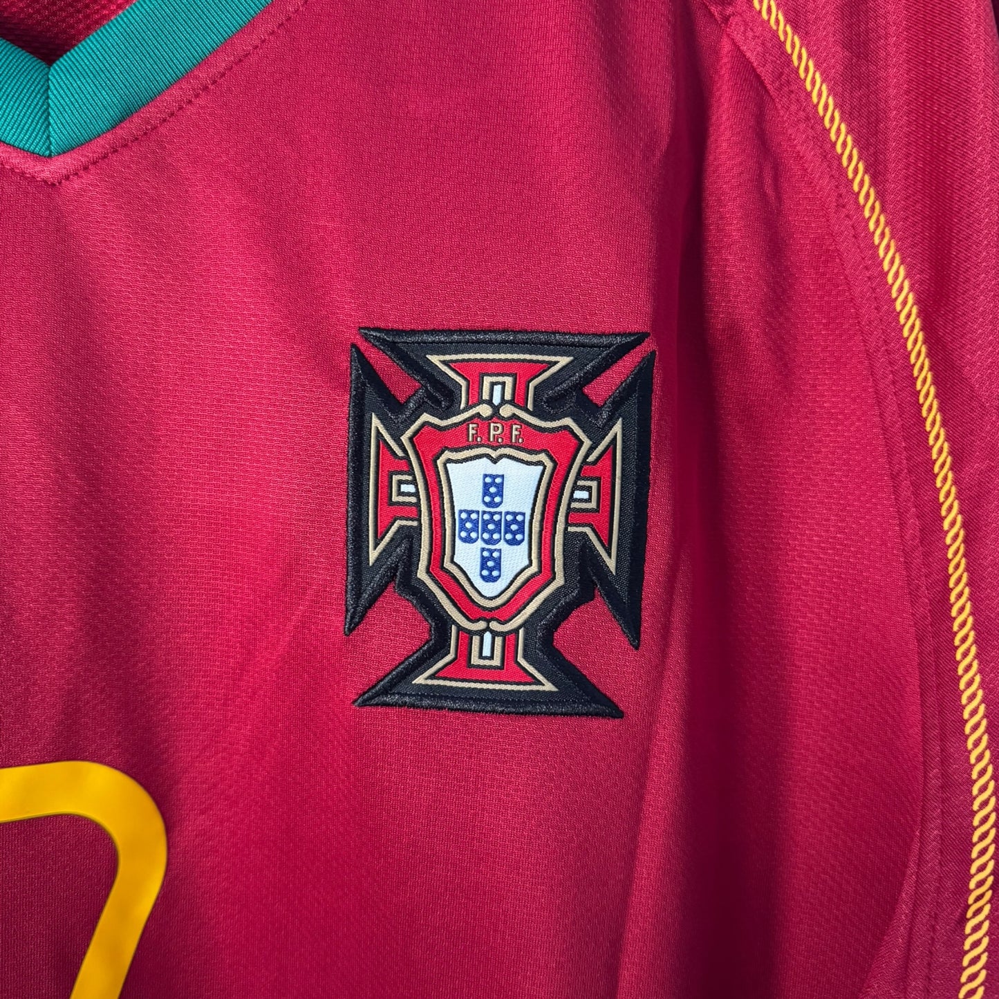 YK Figo Portugal retro 2006 retro Home Jersey