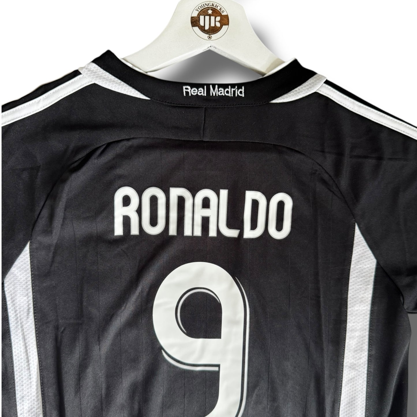 YK Kids Ronaldo 9 Real Madrid 2006/07 retro Away Kit