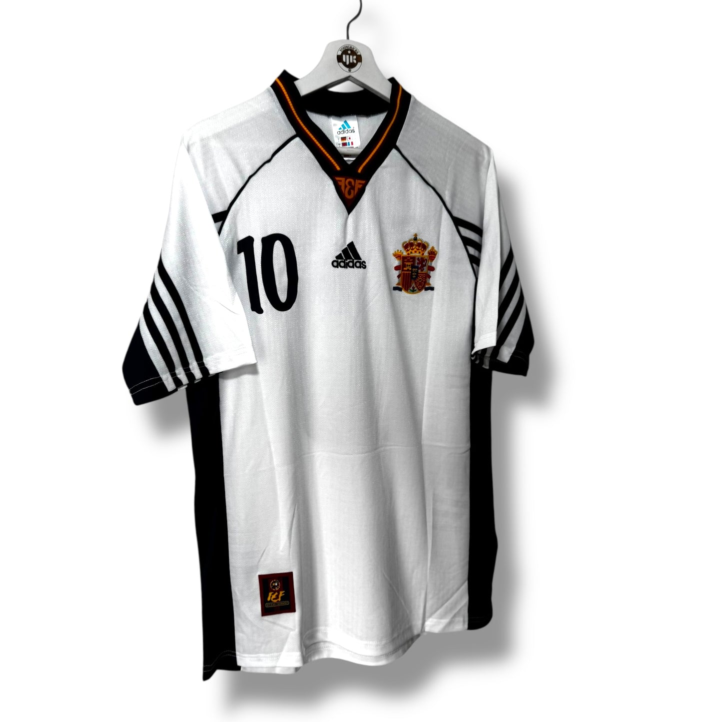 YK Raul Spain 1998 retro Home Jersey