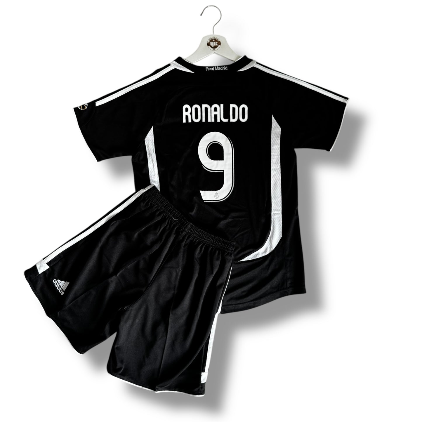 YK Kids Ronaldo 9 Real Madrid 2006/07 retro Away Kit