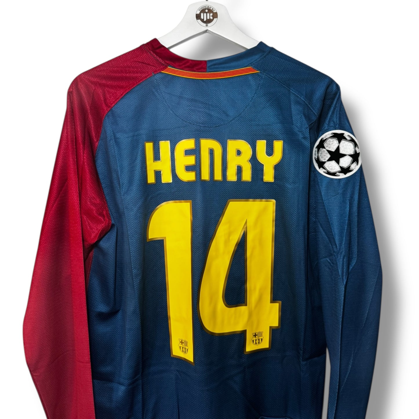 YK Henry Barcelona 2008/09 retro Home Jersey