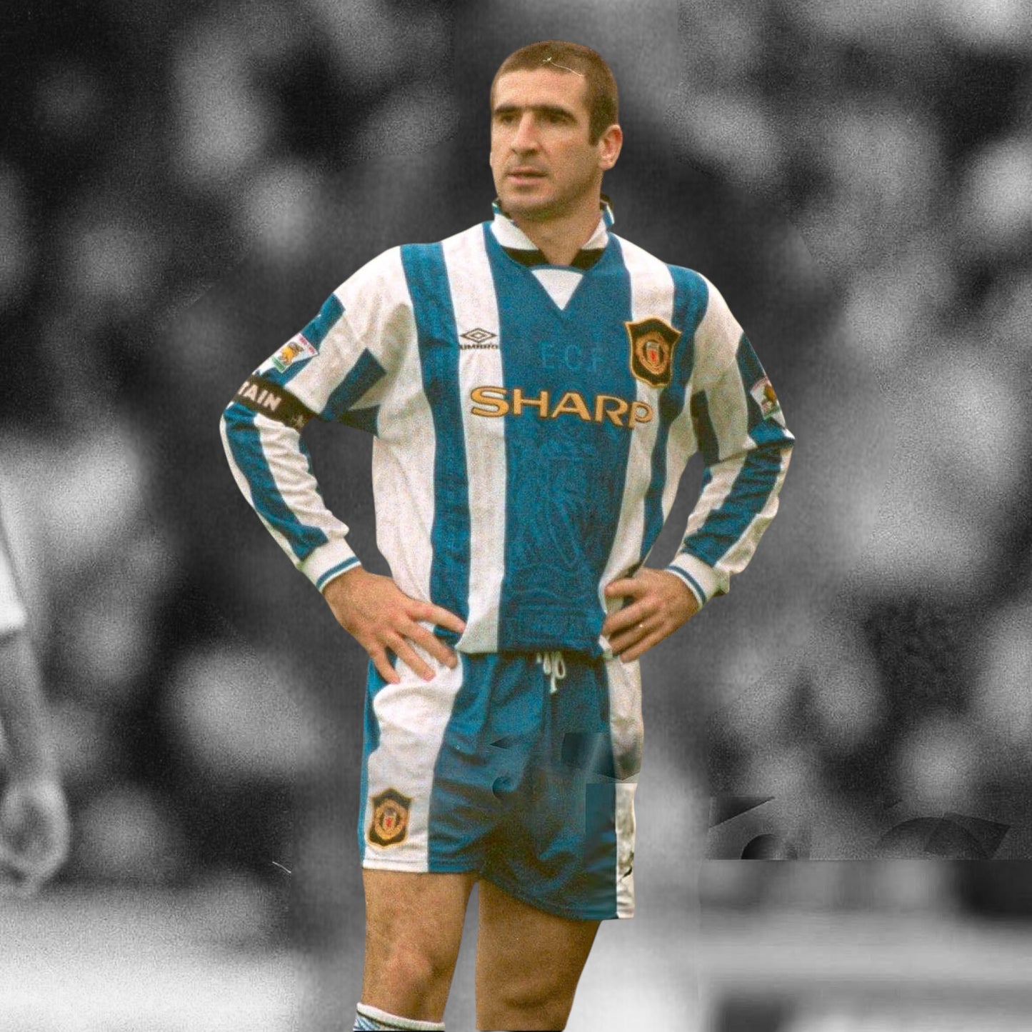 YK Cantona 1994/95 retro 3rd Jersey