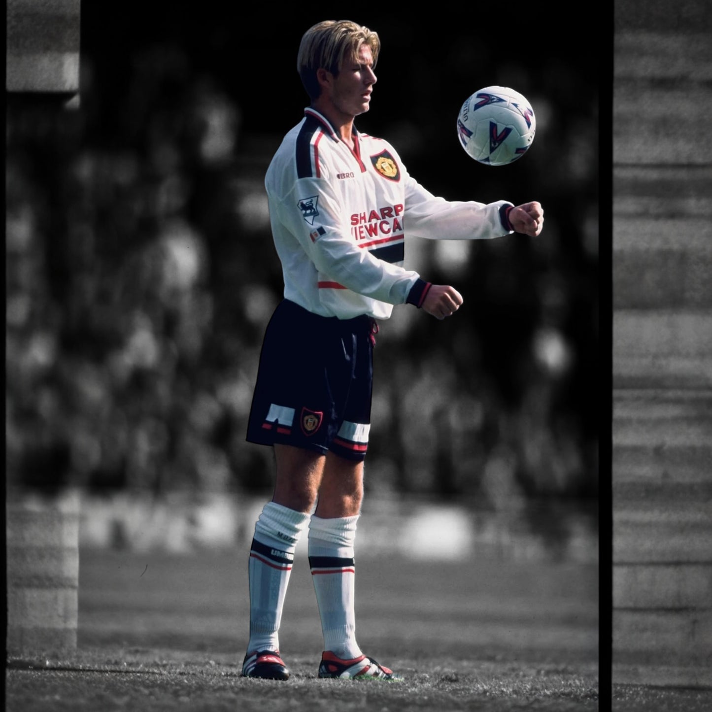 YK David Beckham 1997/98 retro Away Jersey
