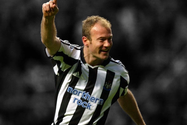 YK Shearer NU 2003/05 retro Home Jersey
