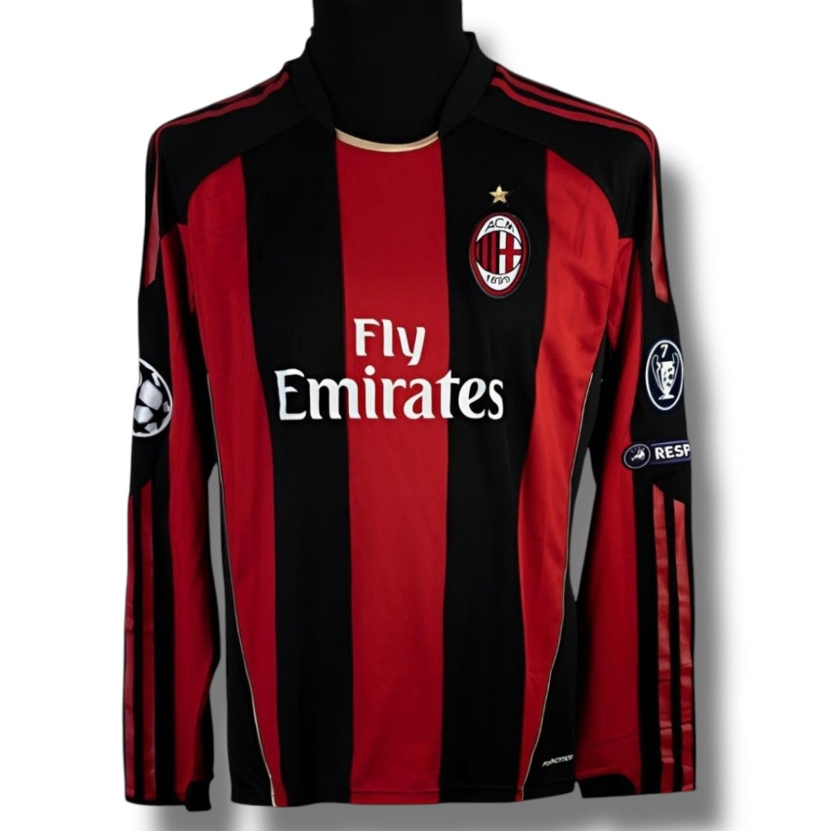 YK Nesta AC Milan 2010/11 retro Home Jersey