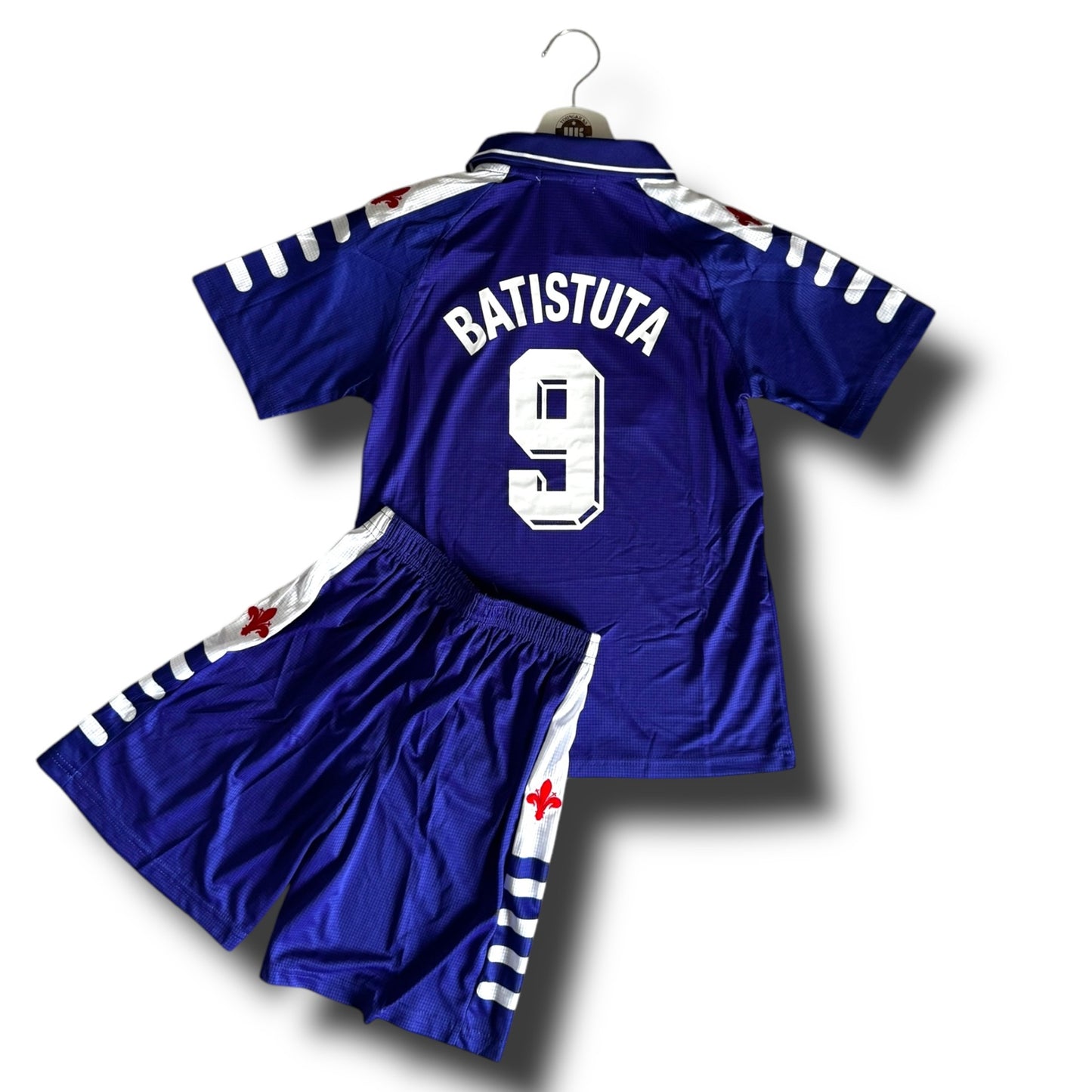 YK Kids Batistuta Fiorentina 1998/99 retro Home Kit