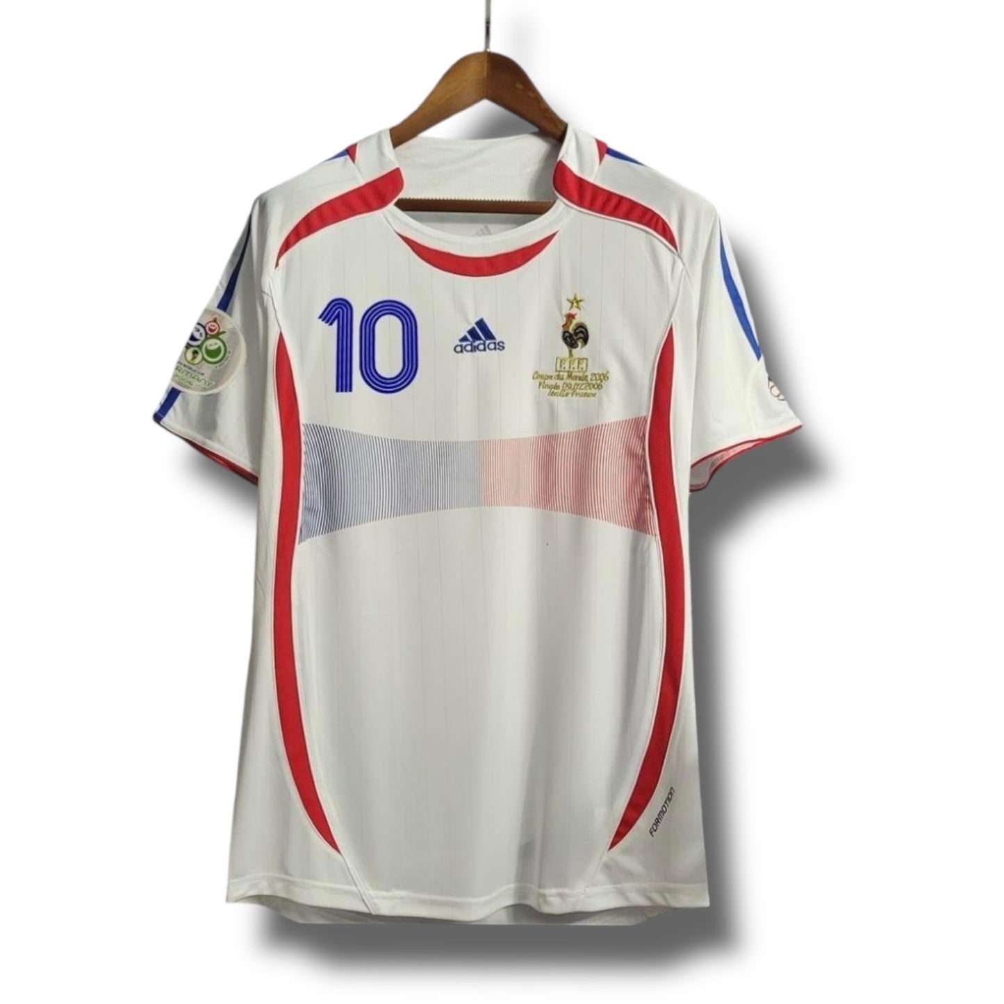 YK Zidane France 2006 retro Away Jersey