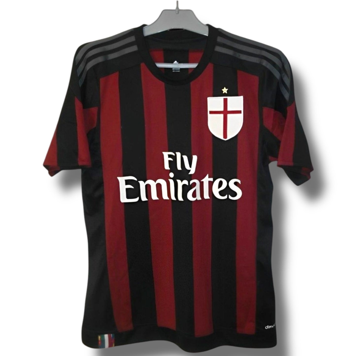 YK Balotelli AC Milan 2015/16 retro Home Jersey