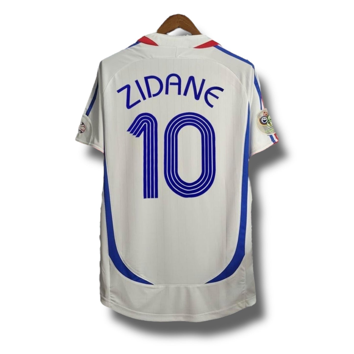 YK Zidane France 2006 retro Away Jersey
