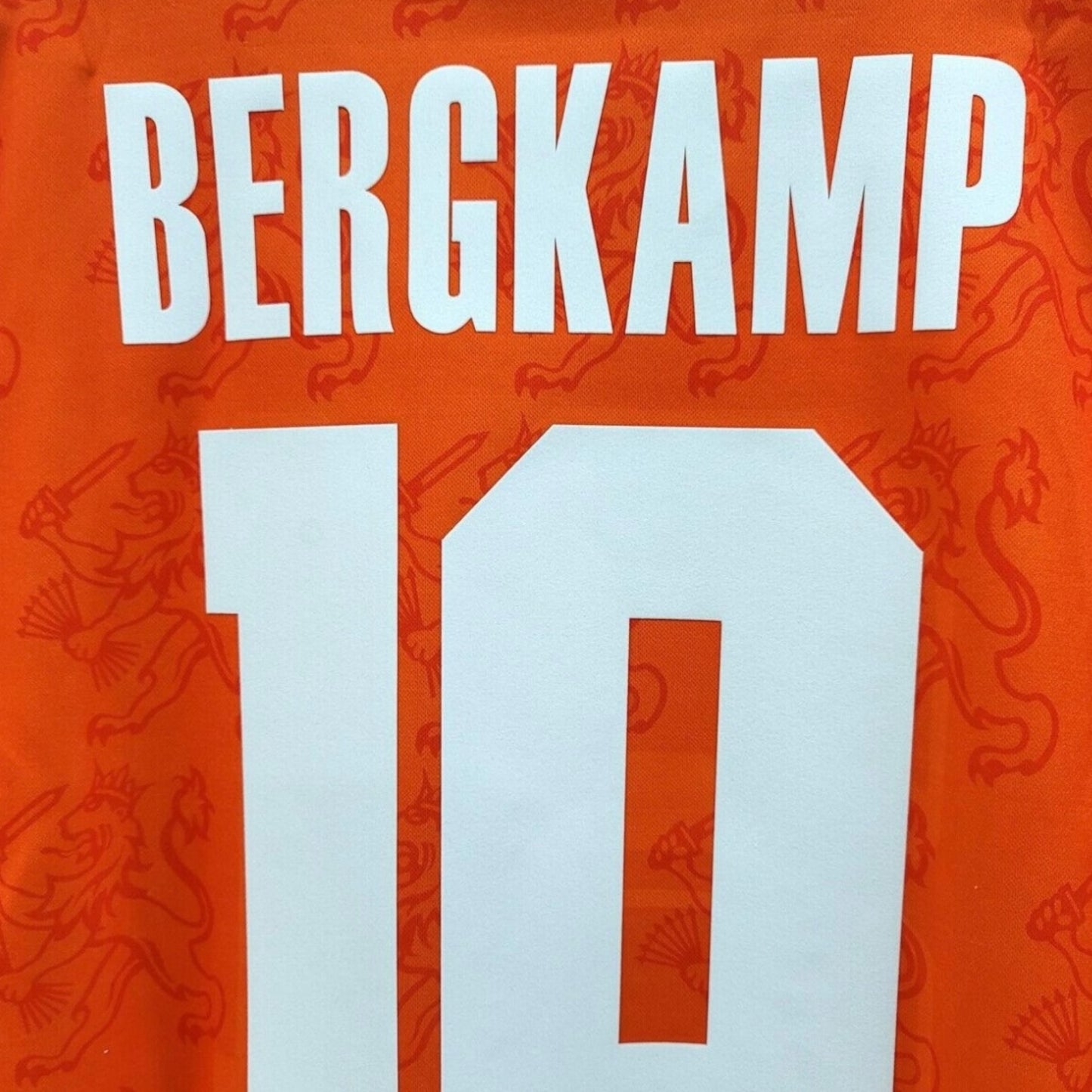 YK Bergkamp Netherlands 1994 retro Home Jersey