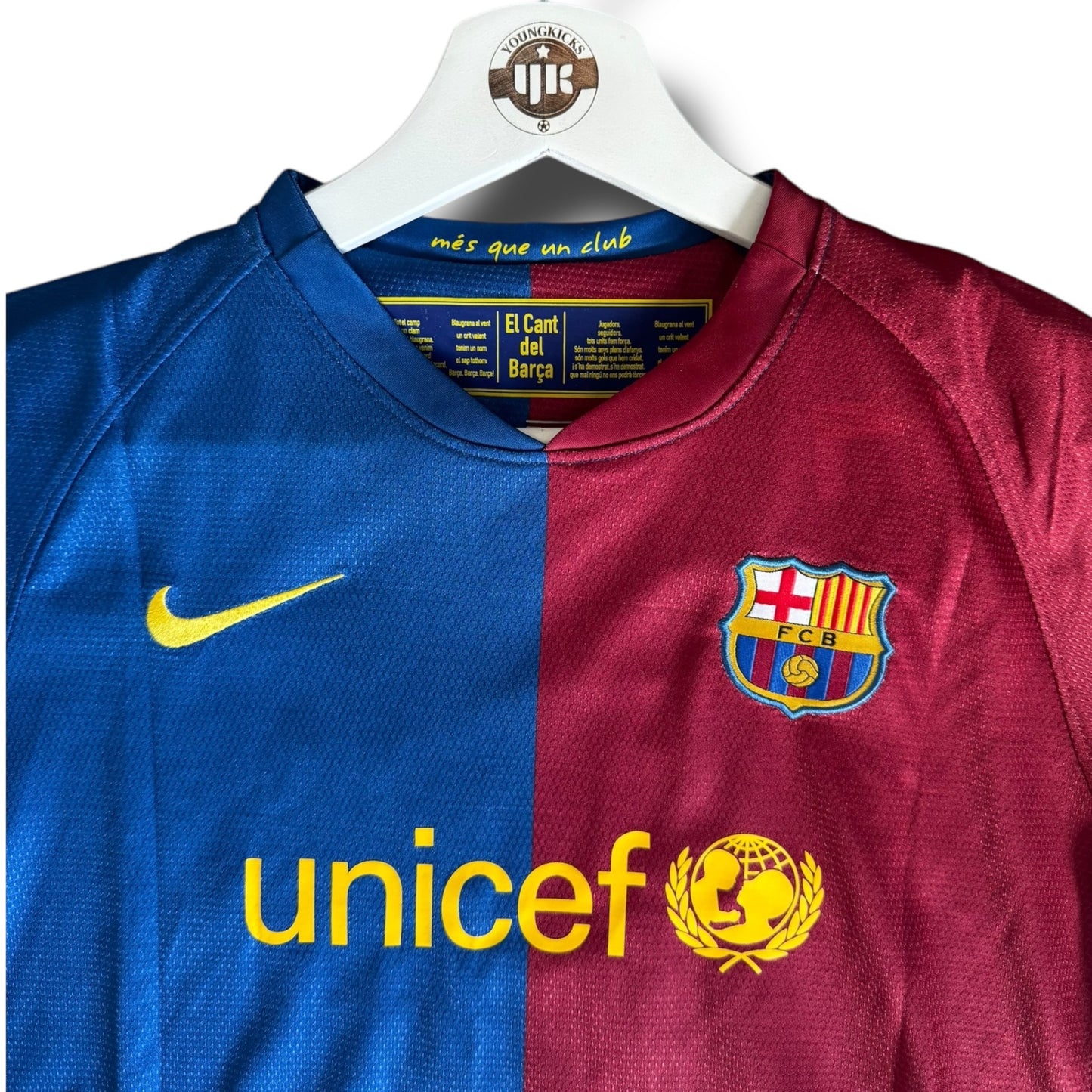 YK Kids Henry Barcelona 2008/09 retro Home kit