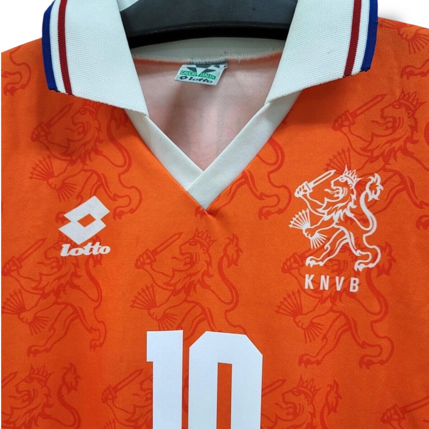 YK Bergkamp Netherlands 1994 retro Home Jersey