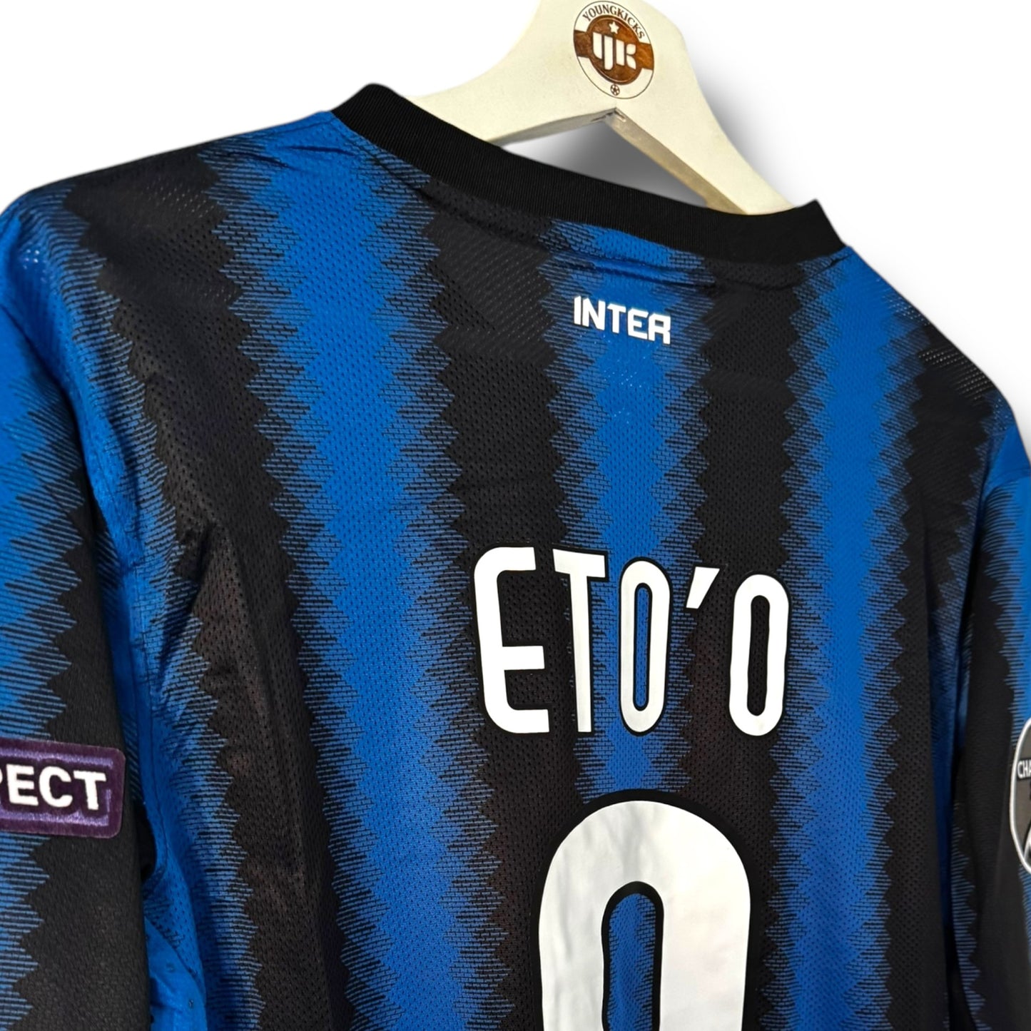 YK Samuel Eto'o Inter Milan 2010 retro Home Jersey