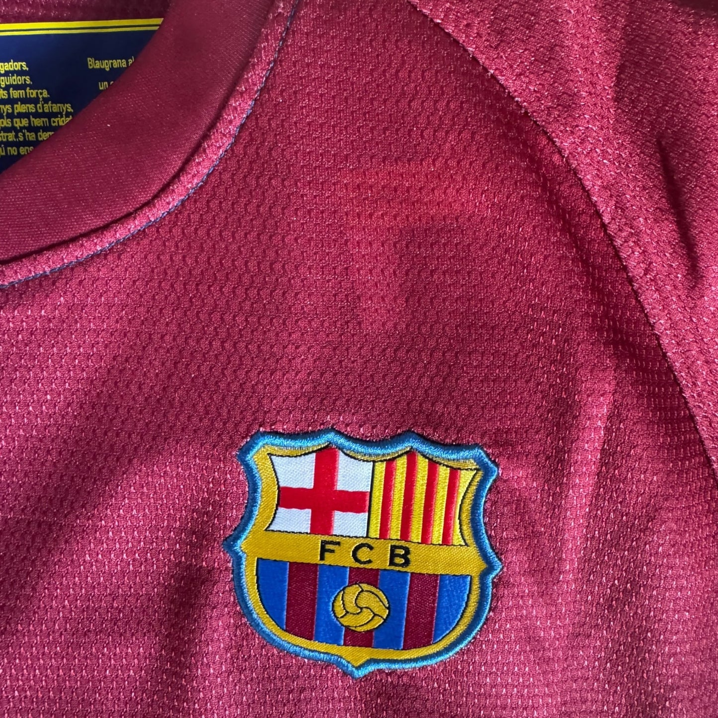 YK Kids Henry Barcelona 2008/09 retro Home kit