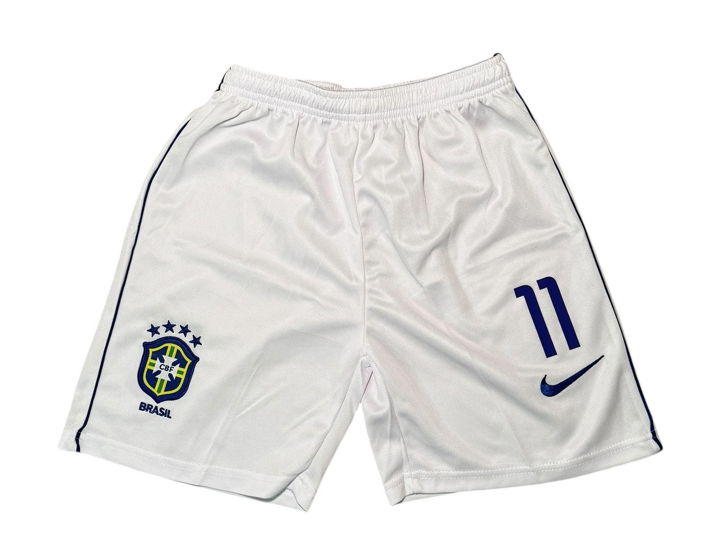 YK Kids Ronaldinho Brazil 2002 World Cup Away Kit