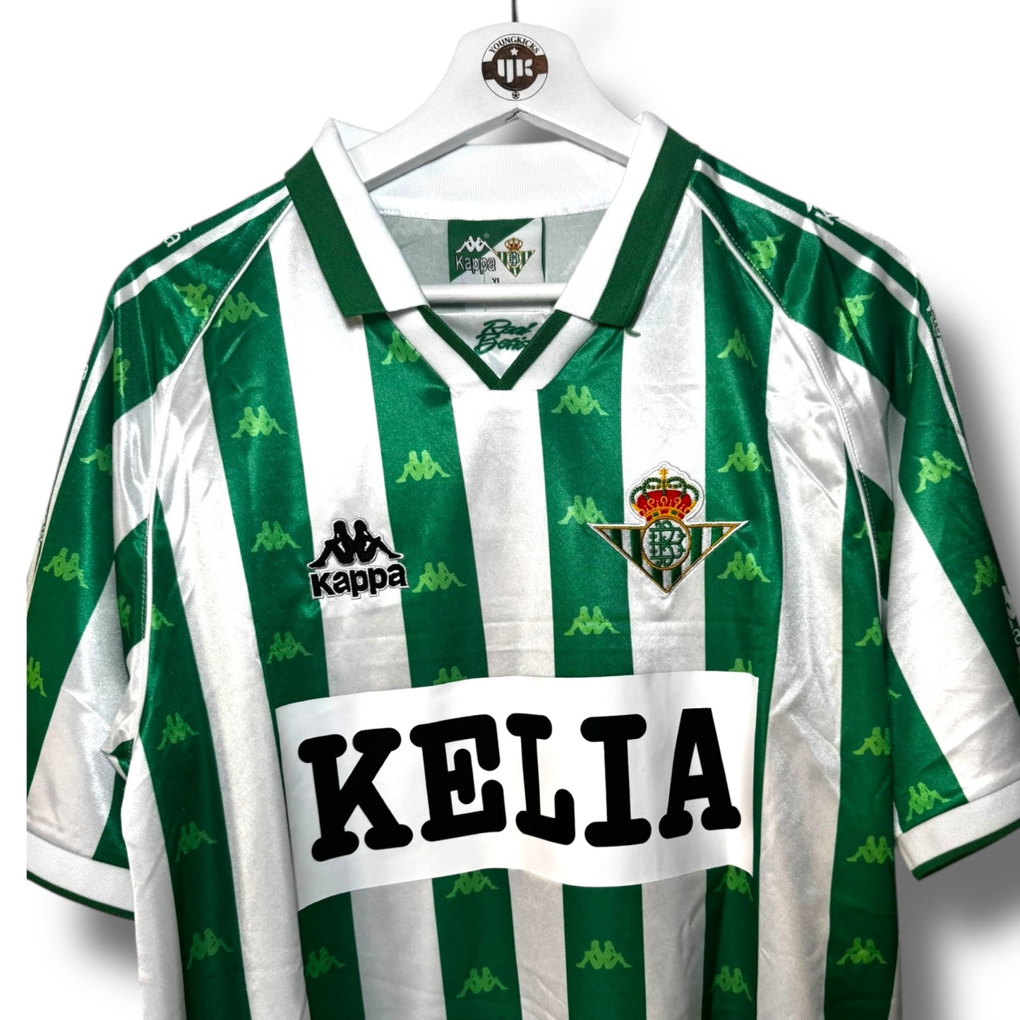 YK Alfonso Real Betis 1995/96 retro Home Jersey