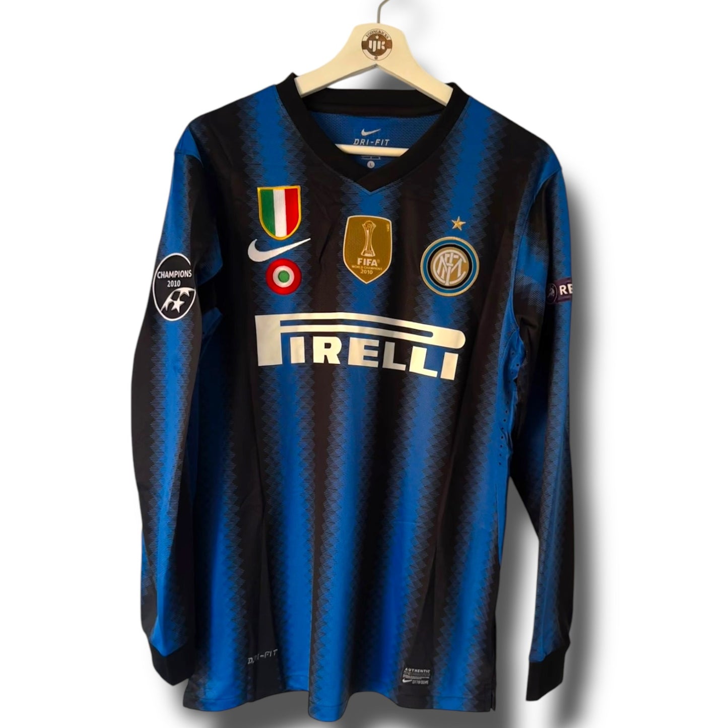 YK Samuel Eto'o Inter Milan 2010 retro Home Jersey