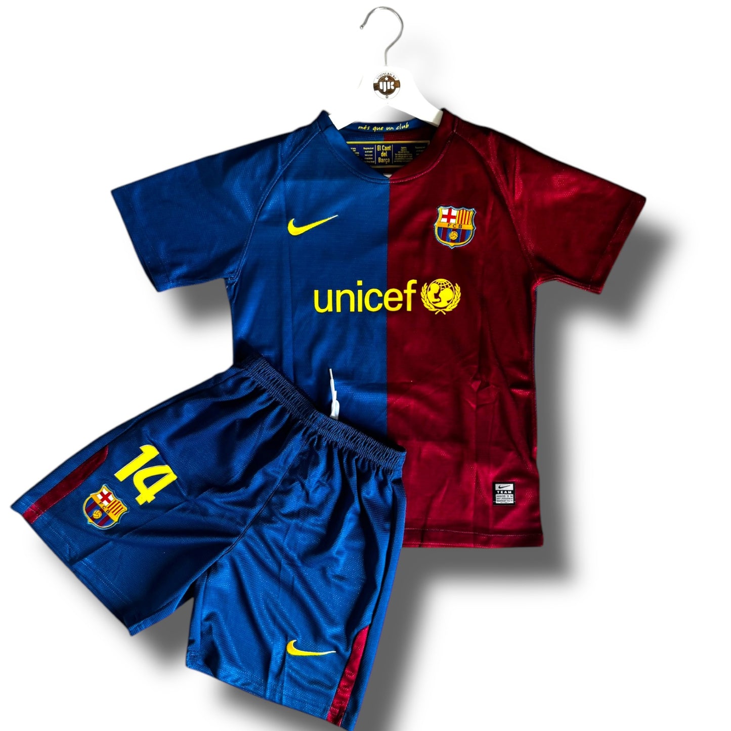 YK Kids Henry Barcelona 2008/09 retro Home kit