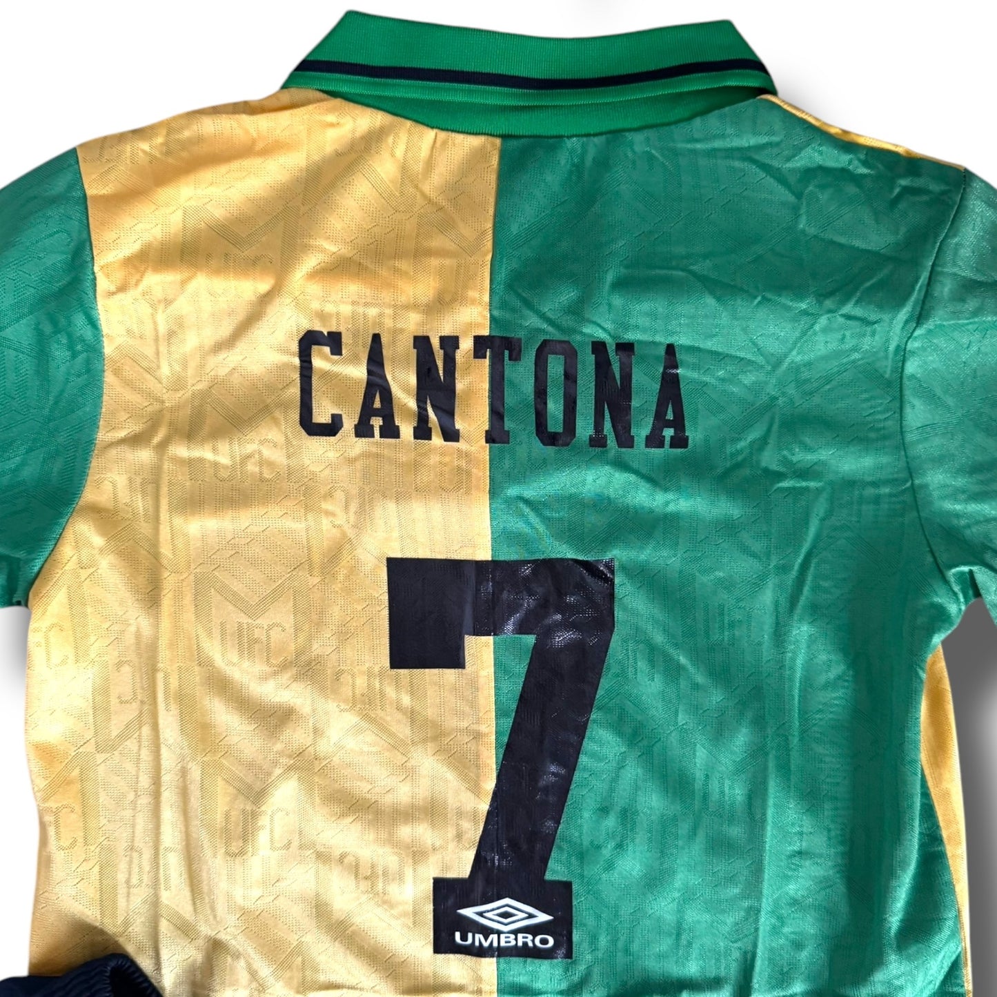 YK Kids Eric Cantona 1992/94 retro Away Kit