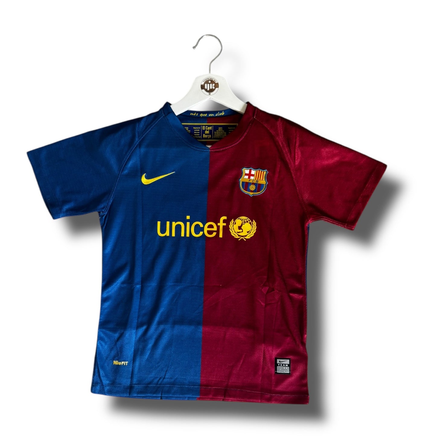 YK Kids Henry Barcelona 2008/09 retro Home kit