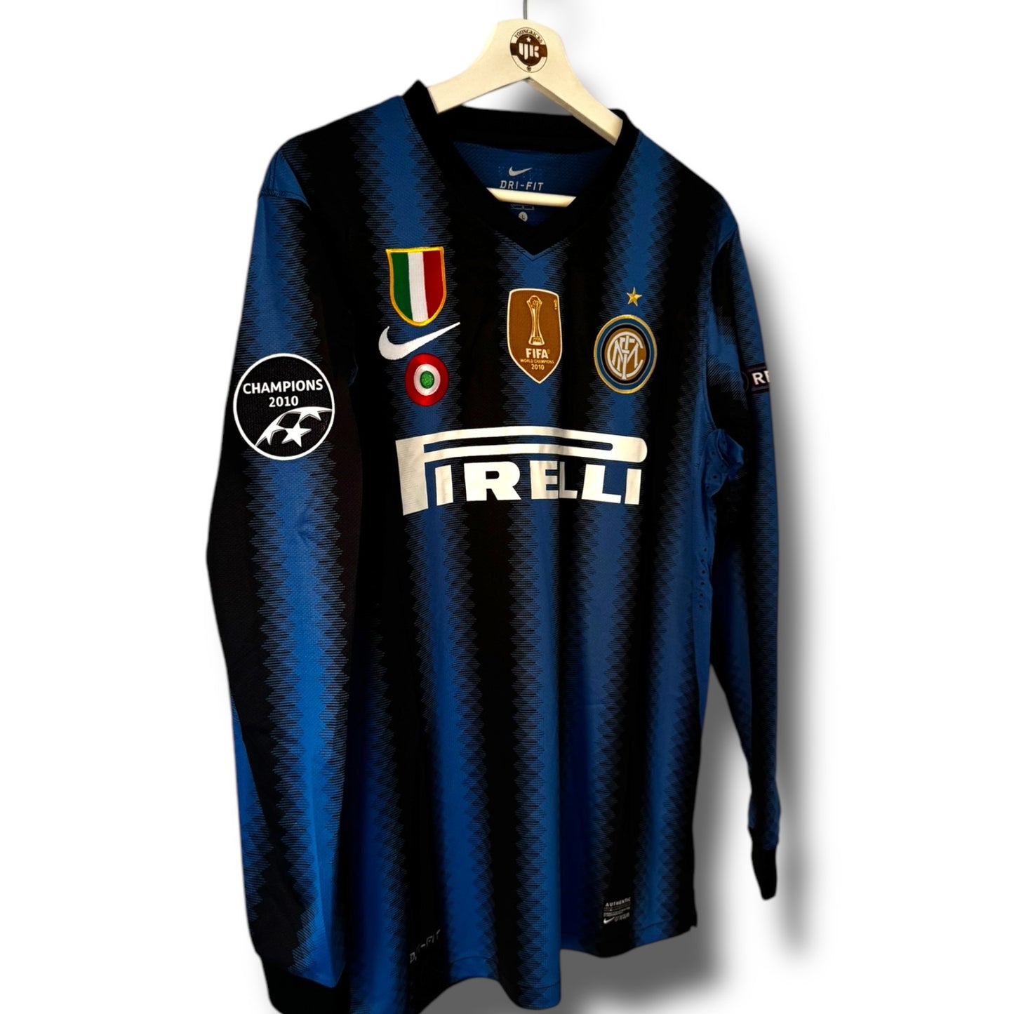 YK Samuel Eto'o Inter Milan 2010 retro Home Jersey