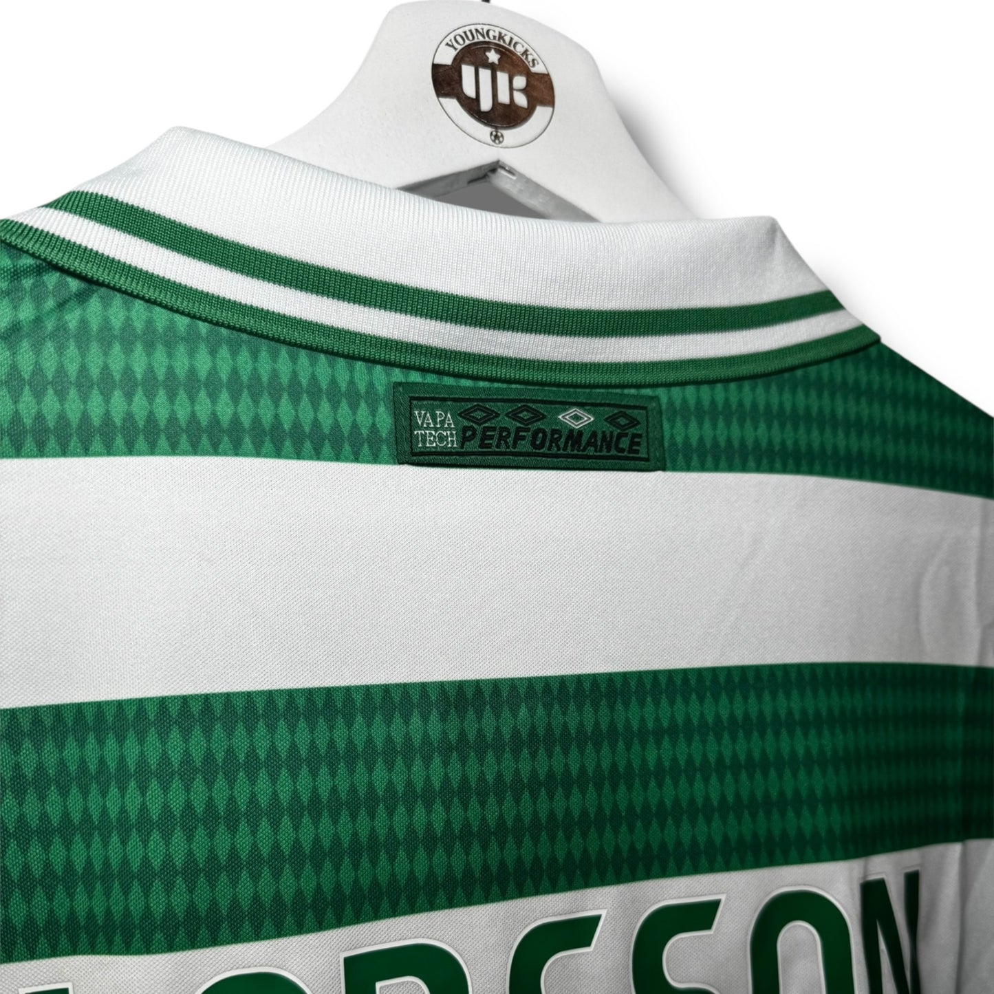 YK Larsson Celtic 1998/99 retro Home Jersey