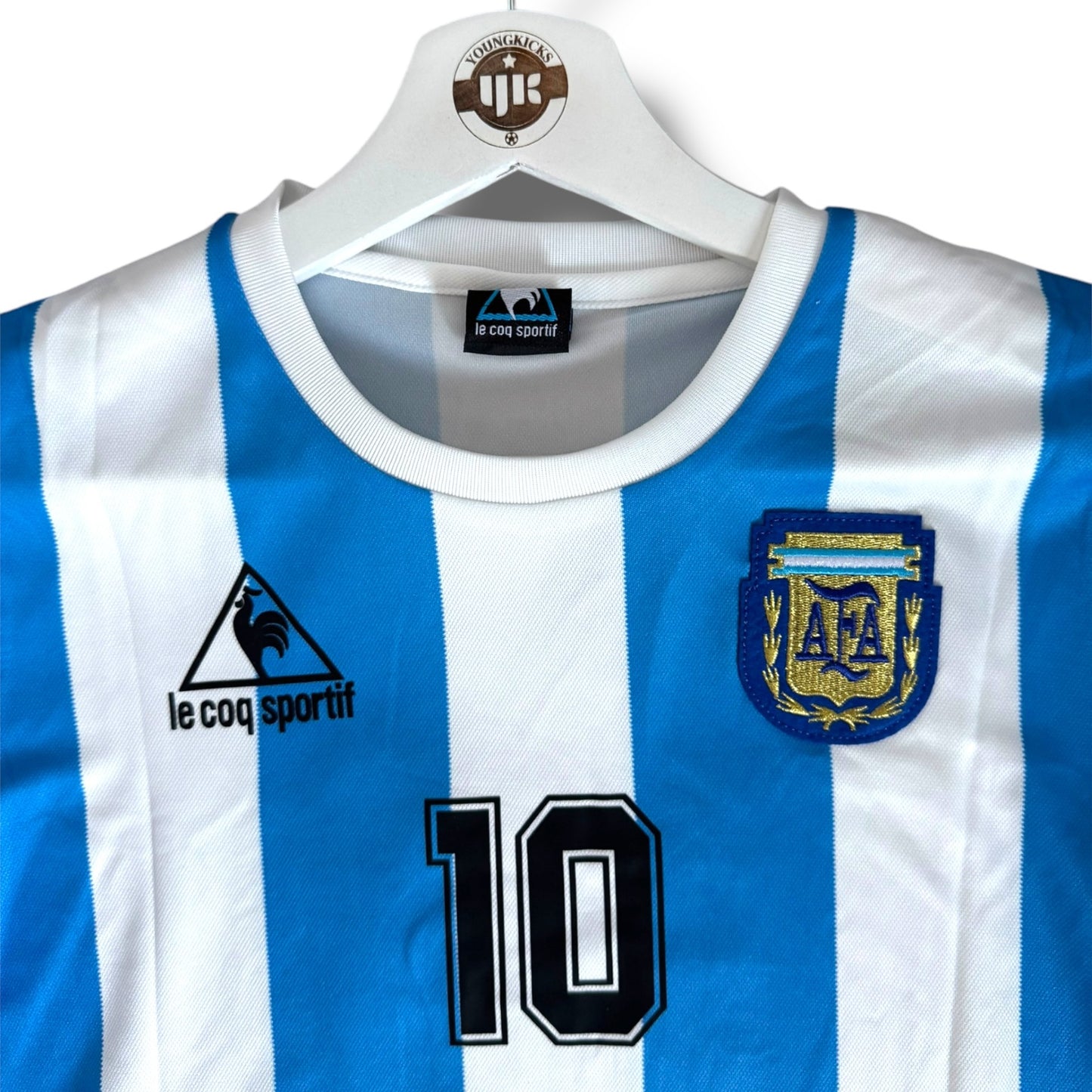 YK Kids Maradona Argentina 1986 retro Home Kit