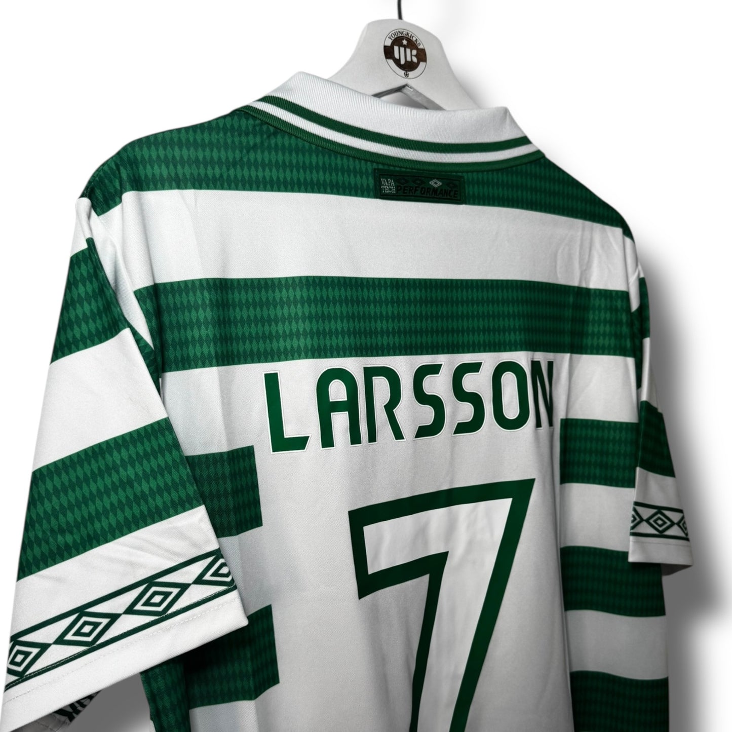 YK Larsson Celtic 1998/99 retro Home Jersey