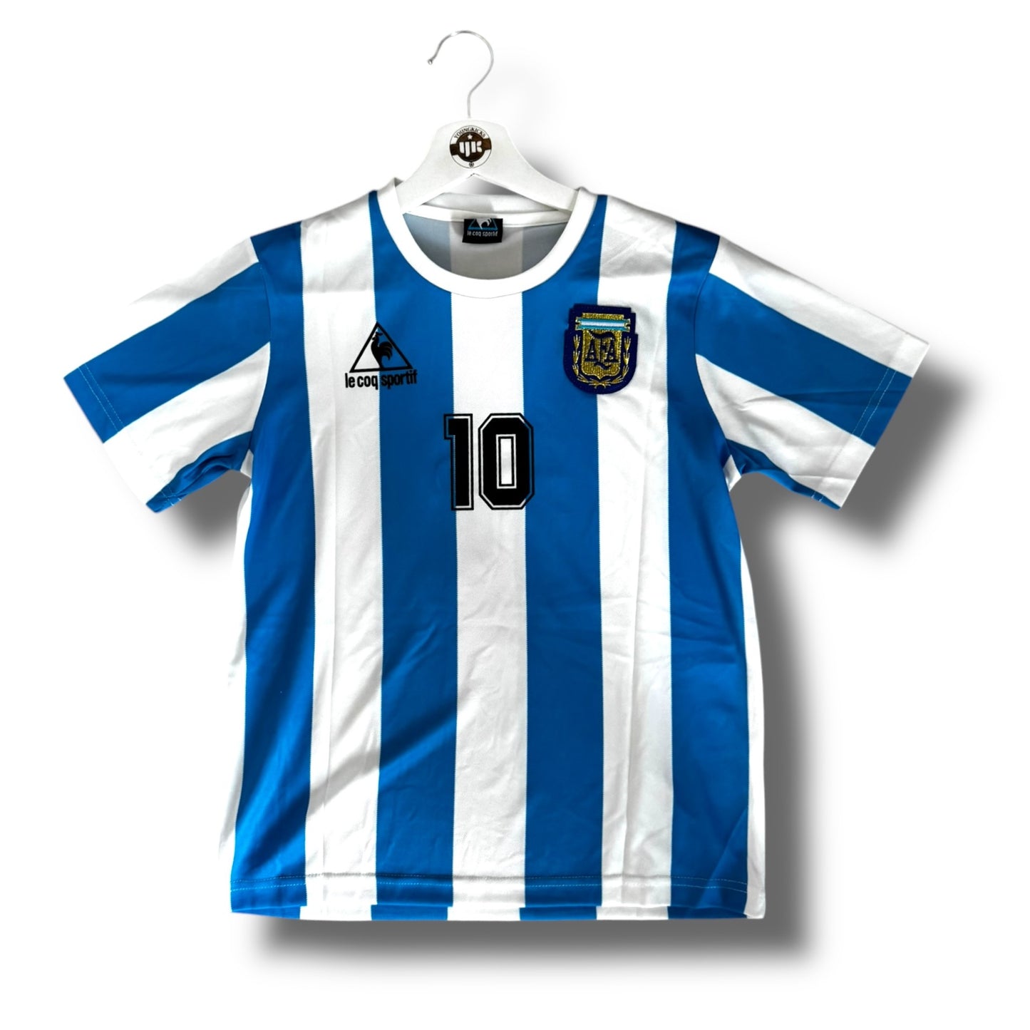 YK Kids Maradona Argentina 1986 retro Home Kit