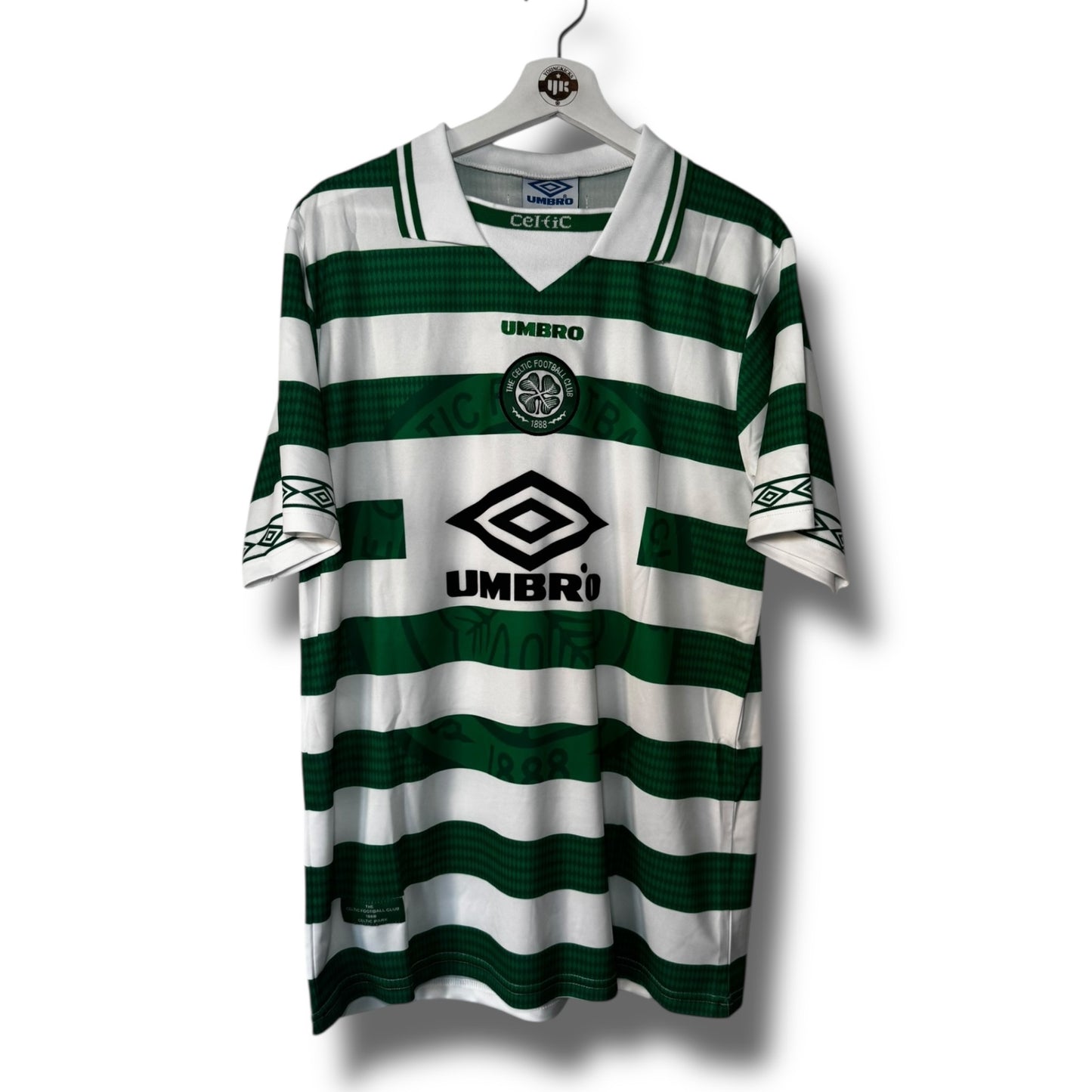 YK Larsson Celtic 1998/99 retro Home Jersey