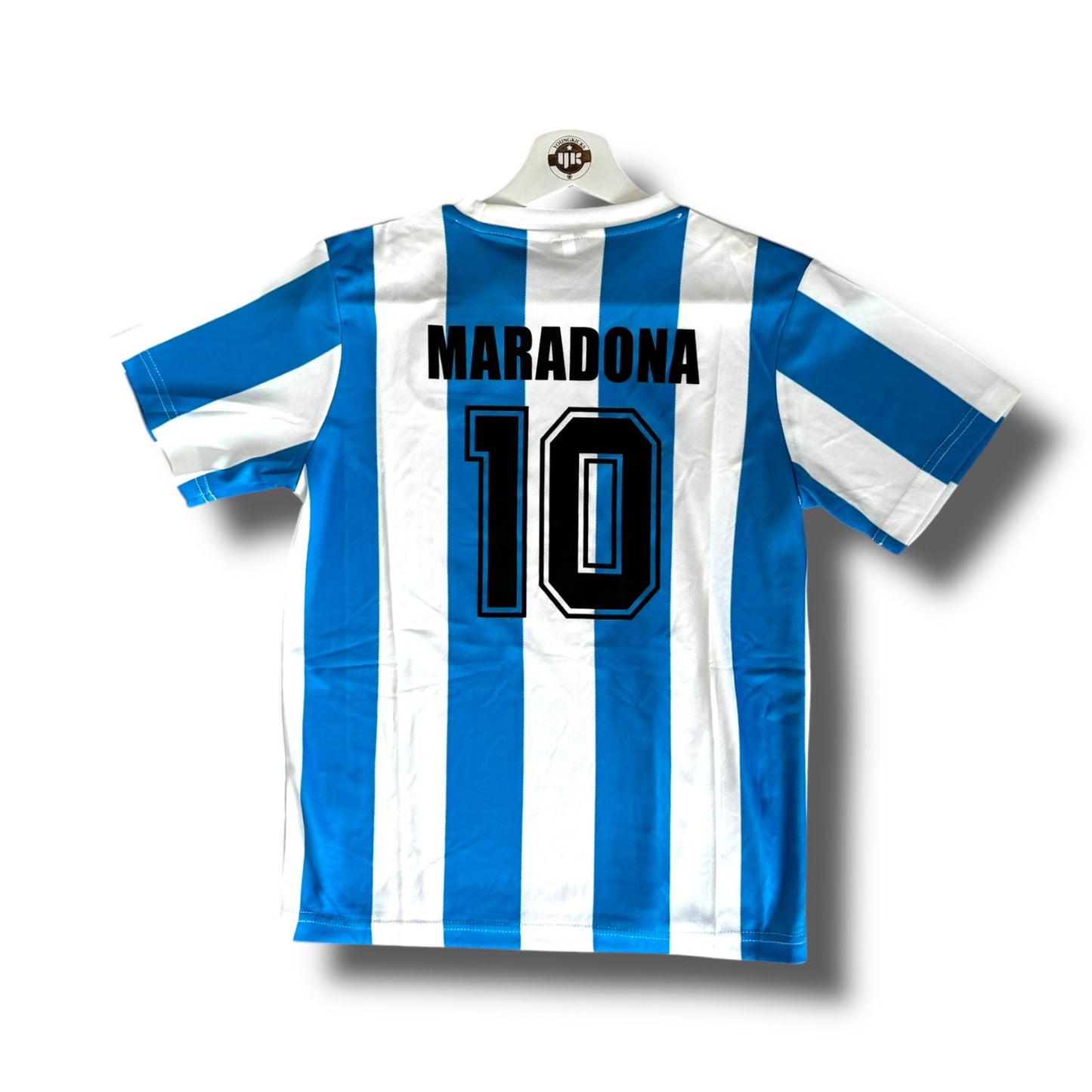 YK Kids Maradona Argentina 1986 retro Home Kit