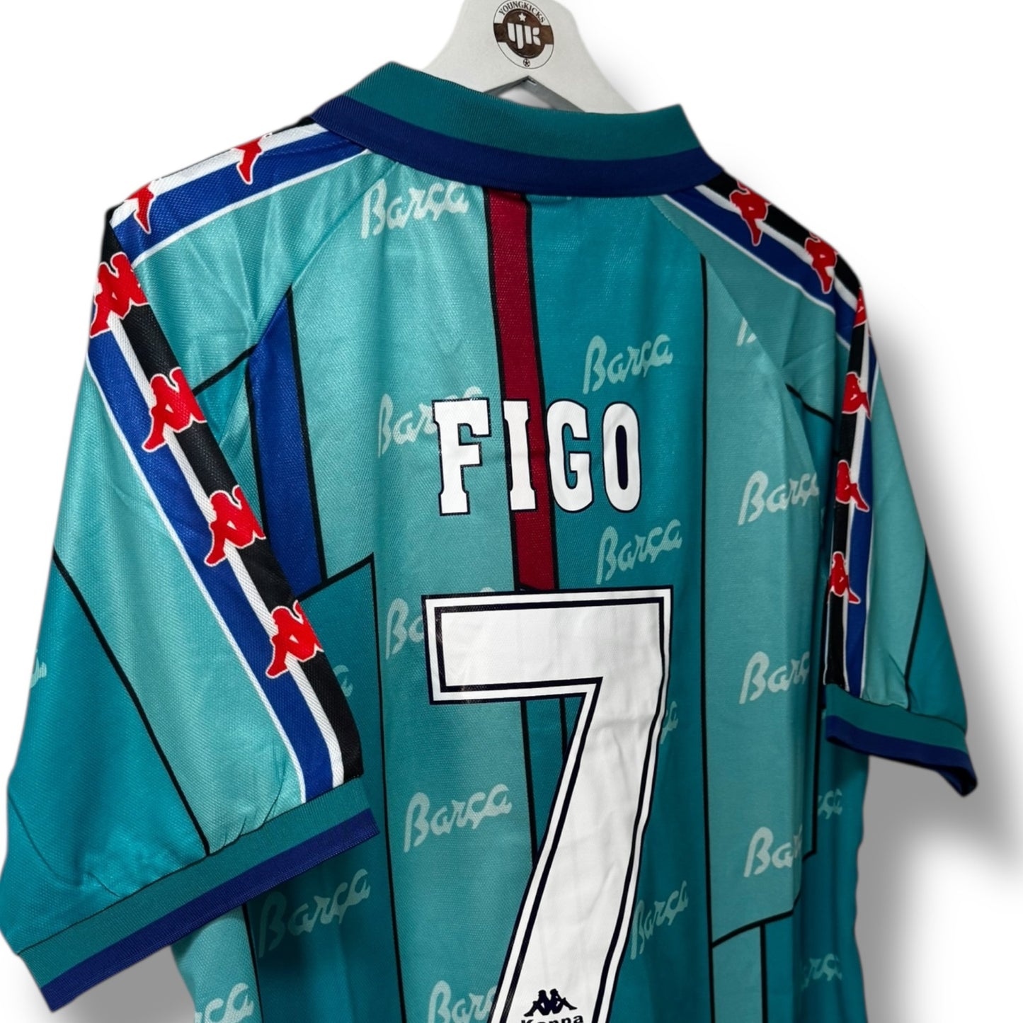 YK Figo Barcelona 1995/97 retro Away Jersey