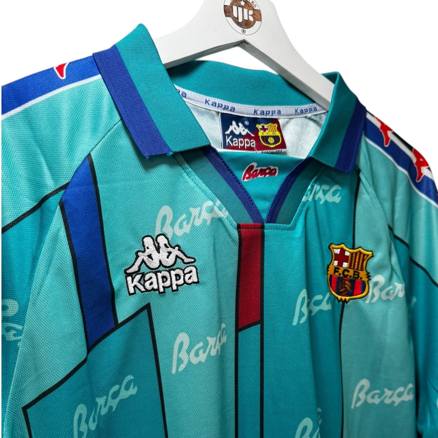 YK Figo Barcelona 1995/97 retro Away Jersey