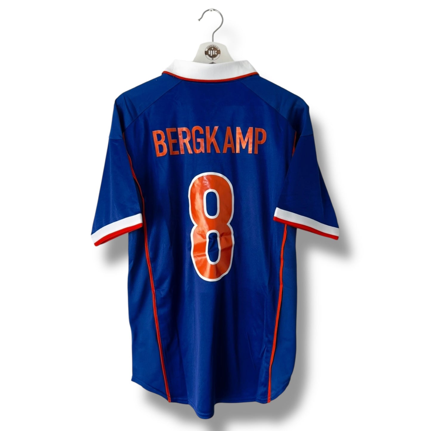 YK Bergkamp Netherlands 1998 retro Away Jersey