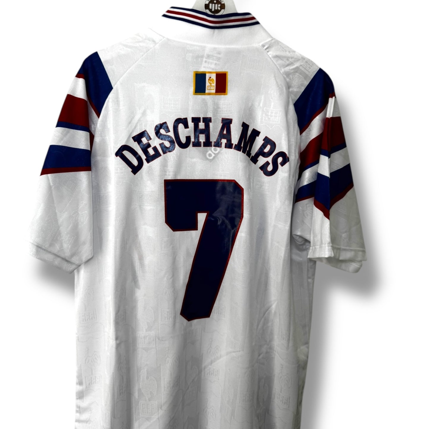 YK Deschamp France 1996 retro Away Jersey