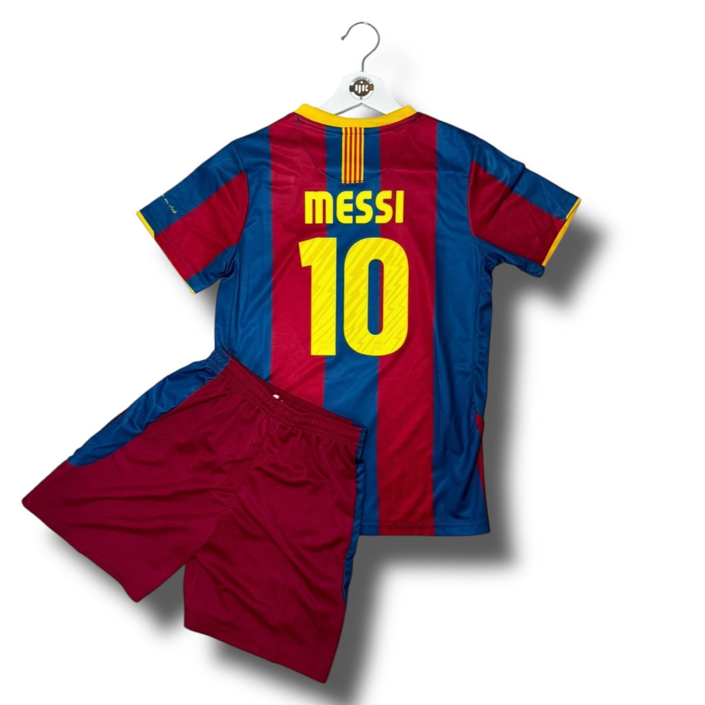 YK Kids Messi Barcelona 2010/11 retro Home kit