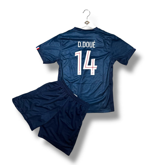 YK Kids Désiré Doué PSG 2025/26 Home Kit