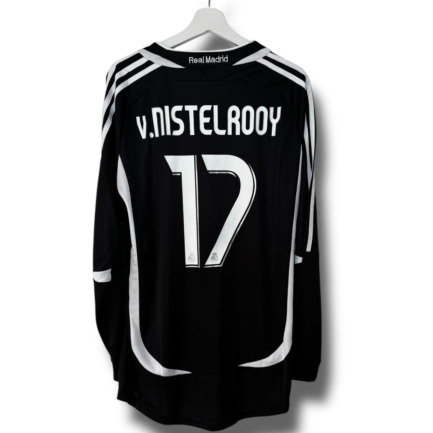 YK v.Nistelrooy Real Madrid 2006/07 retro Away Jersey