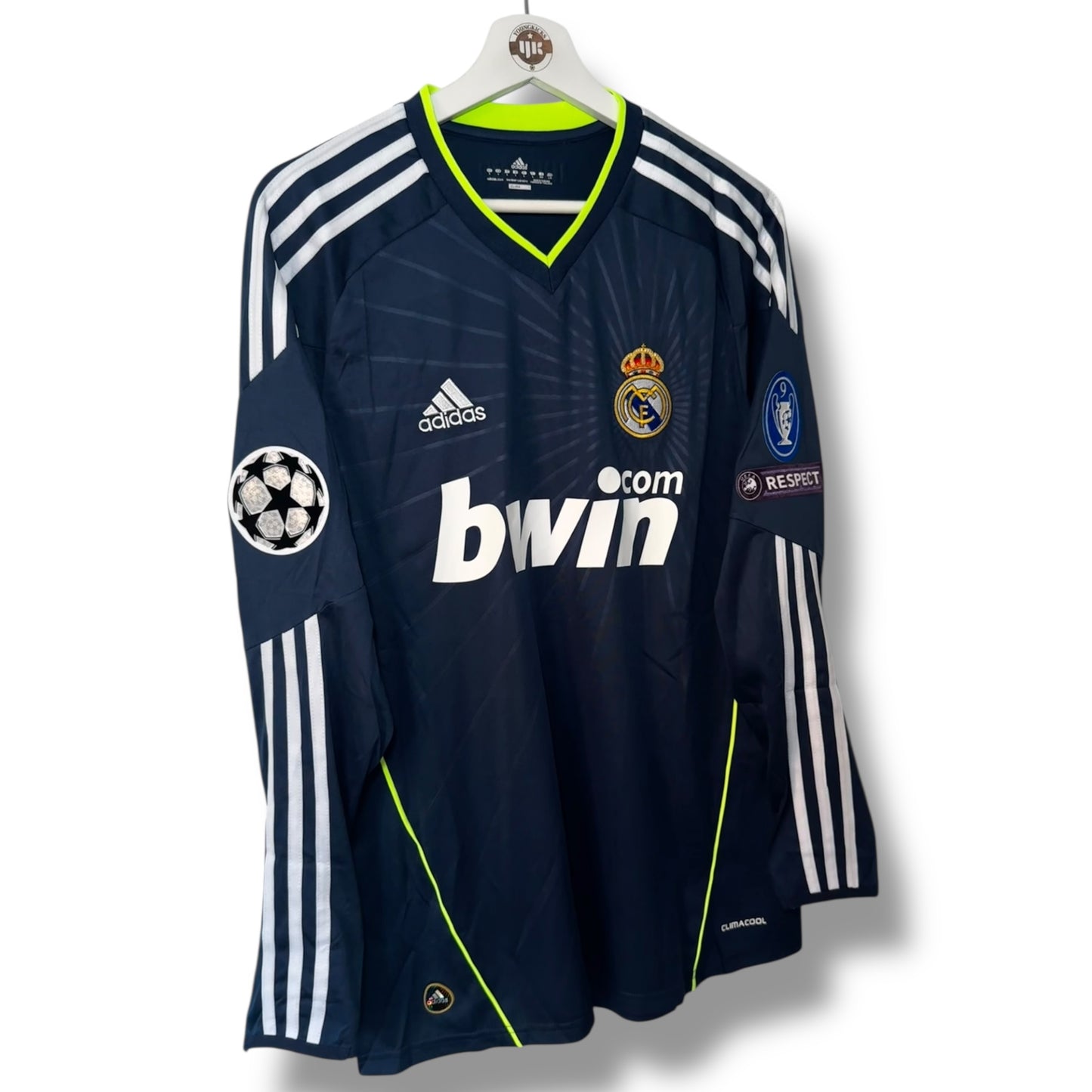 YK Ronaldo 7 Real Madrid 2010/11 retro Away Jersey