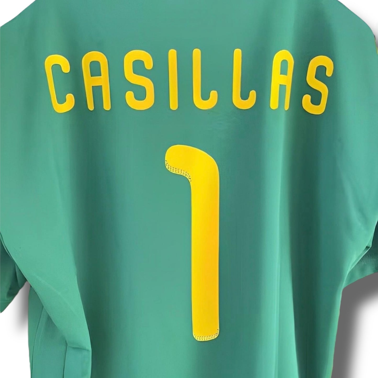 YK Casillas Spain 2010 retro World Cup Home Jersey