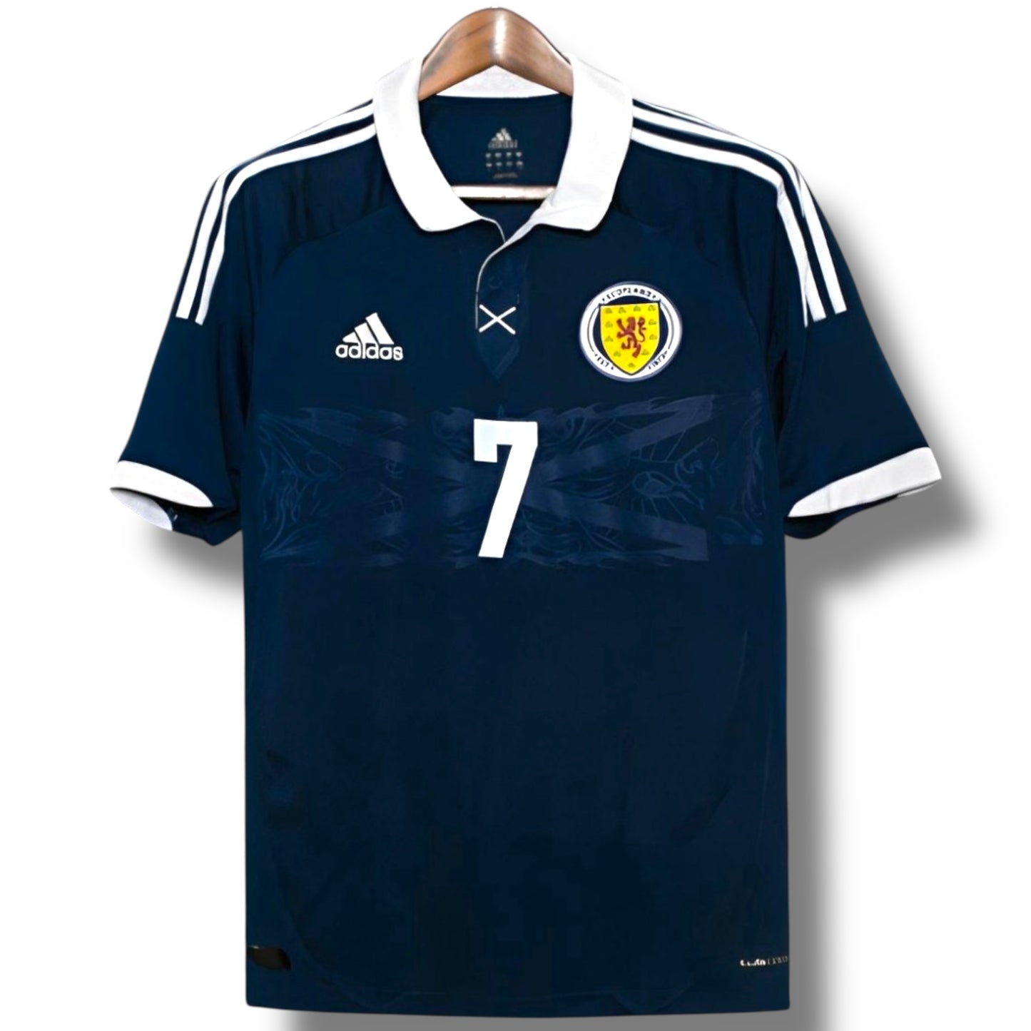 YK Darren Fletcher Scotland 2011/13 retro Home Jersey