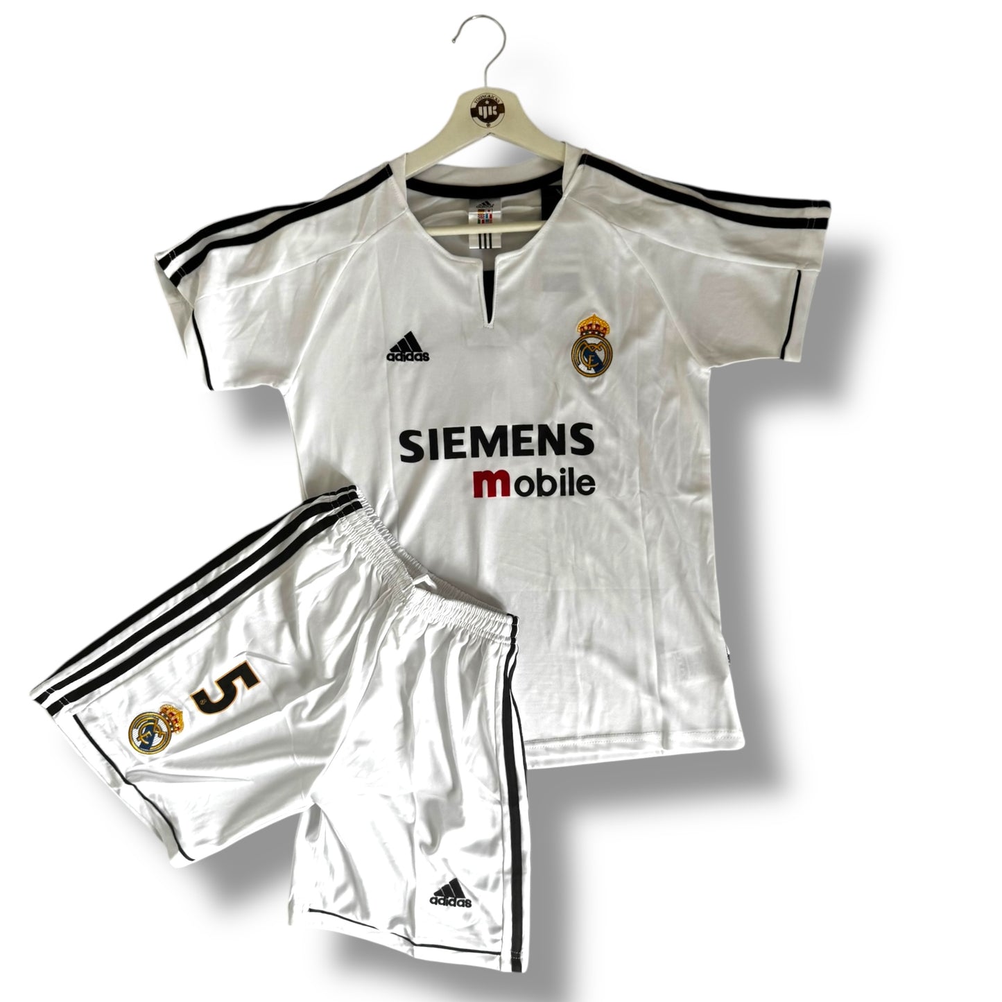 YK Kids Zidane Real Madrid 2003/04 retro Home kit