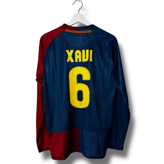 YK Xavi Barcelona 2008/09 retro Home Jersey