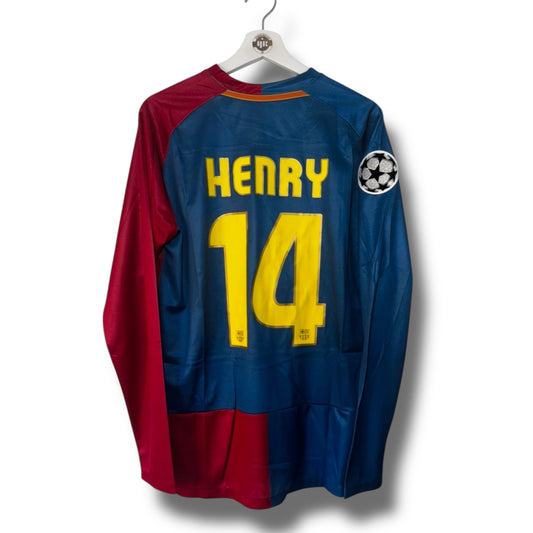 YK Henry Barcelona 2008/09 retro Home Jersey