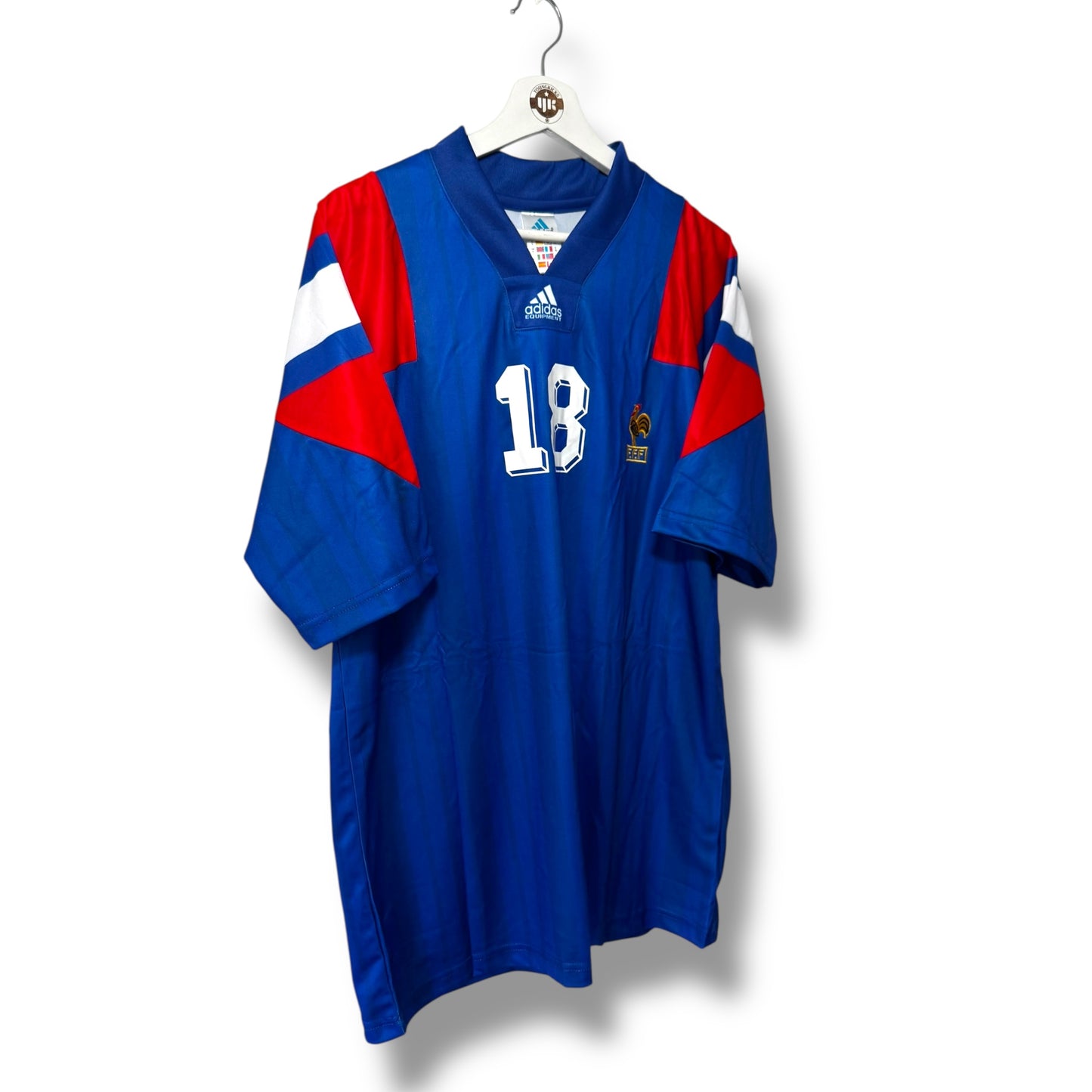 YK Cantona France 1992/94 retro Home Jersey