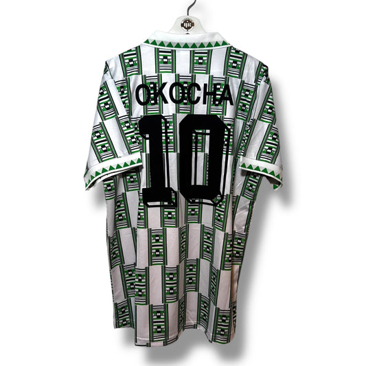 YK Okocha Nigeria 1994 retro Home Jersey