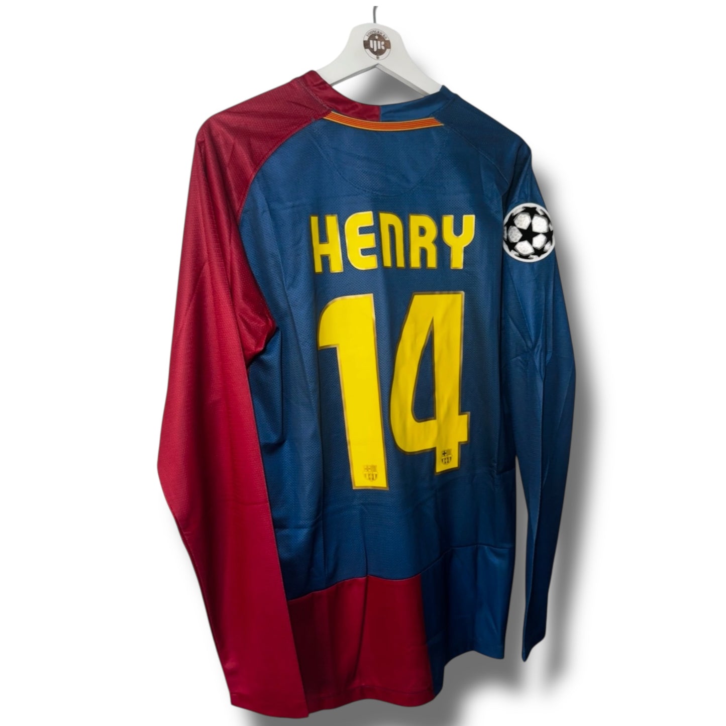 YK Henry Barcelona 2008/09 retro Home Jersey