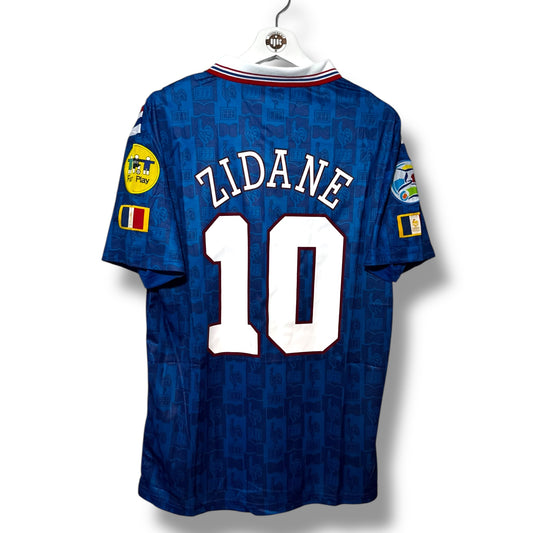 YK Zidane France 1996 retro Home Jersey