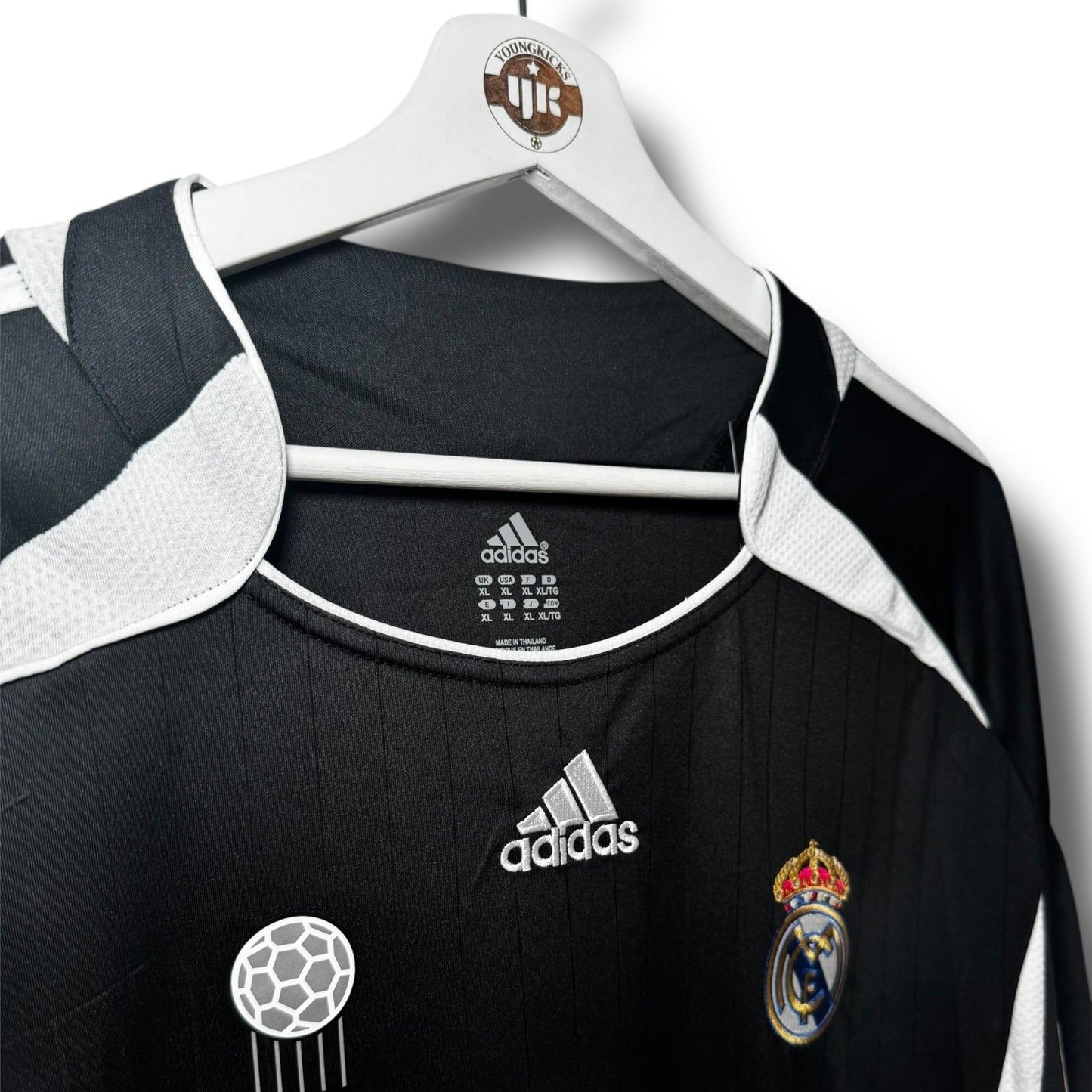 YK Ronaldo R9 Real Madrid 2006/07 retro Away Jersey
